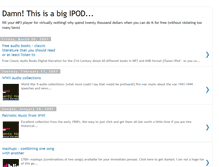 Tablet Screenshot of bigipod.blogspot.com