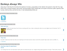 Tablet Screenshot of donkeybait.blogspot.com