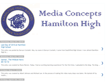 Tablet Screenshot of hhsmediaconcepts.blogspot.com