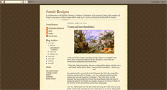 Desktop Screenshot of jesuitrecipes.blogspot.com