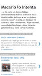 Mobile Screenshot of macariolointenta.blogspot.com