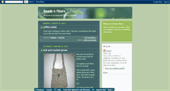 Desktop Screenshot of beadsnfibers.blogspot.com