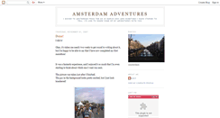 Desktop Screenshot of lucyinamsterdam.blogspot.com