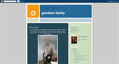 Desktop Screenshot of goodwinfamilyutah.blogspot.com