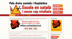 Desktop Screenshot of escolaencatala.blogspot.com