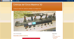 Desktop Screenshot of circusmaximus3d.blogspot.com