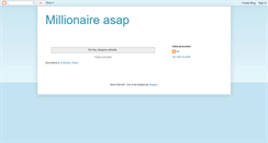 Desktop Screenshot of millionaire-asap.blogspot.com