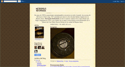 Desktop Screenshot of metropolisrefundada.blogspot.com
