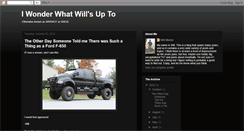 Desktop Screenshot of iwonderwhatwillsupto.blogspot.com