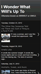 Mobile Screenshot of iwonderwhatwillsupto.blogspot.com