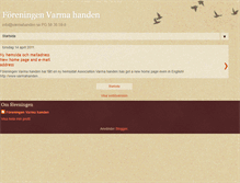 Tablet Screenshot of foreningenvarmahanden.blogspot.com