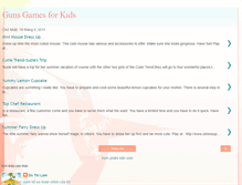 Tablet Screenshot of gunsgamesforkids.blogspot.com