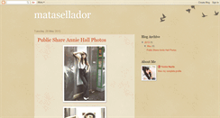 Desktop Screenshot of matasellador.blogspot.com