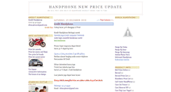 Desktop Screenshot of handphone-new-price.blogspot.com