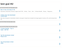 Tablet Screenshot of bestgoalmu.blogspot.com