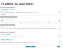 Tablet Screenshot of extremerealestatemachine.blogspot.com