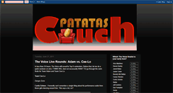 Desktop Screenshot of couchpatatas.blogspot.com