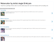 Tablet Screenshot of angiebmclain.blogspot.com