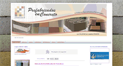Desktop Screenshot of prefabricadosdeconcreto.blogspot.com