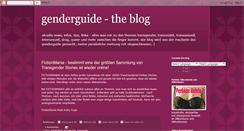 Desktop Screenshot of genderguide.blogspot.com