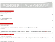 Tablet Screenshot of ponderplayhouse.blogspot.com