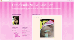 Desktop Screenshot of cutie-curls.blogspot.com