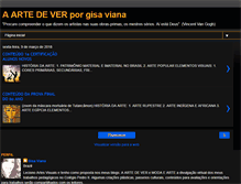 Tablet Screenshot of gisaarte.blogspot.com