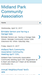 Mobile Screenshot of midlandparkcommunityassociation.blogspot.com