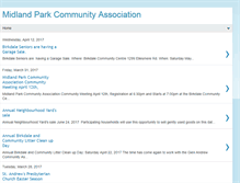 Tablet Screenshot of midlandparkcommunityassociation.blogspot.com