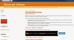 Desktop Screenshot of dineroclickear.blogspot.com