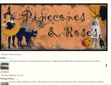 Tablet Screenshot of pineconesroses.blogspot.com