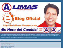 Tablet Screenshot of davidlimas.blogspot.com