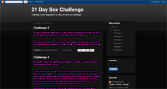 Desktop Screenshot of challenge-31days.blogspot.com