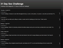 Tablet Screenshot of challenge-31days.blogspot.com