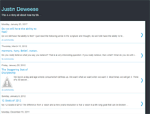 Tablet Screenshot of justindeweese.blogspot.com