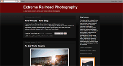 Desktop Screenshot of extremerailroadphotography.blogspot.com