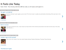 Tablet Screenshot of feelsliketoday-melanie.blogspot.com
