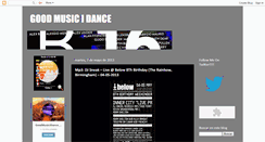 Desktop Screenshot of goodmusicidance.blogspot.com