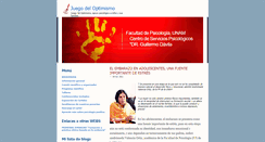 Desktop Screenshot of juegodeloptimismo.blogspot.com