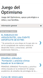 Mobile Screenshot of juegodeloptimismo.blogspot.com