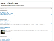 Tablet Screenshot of juegodeloptimismo.blogspot.com
