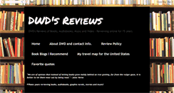 Desktop Screenshot of dwdsreviews.blogspot.com