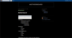Desktop Screenshot of motherboard67.blogspot.com