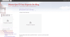 Desktop Screenshot of dizemespecieblog.blogspot.com