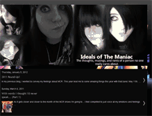 Tablet Screenshot of ideasofthemaniac.blogspot.com