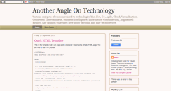 Desktop Screenshot of angledontech.blogspot.com