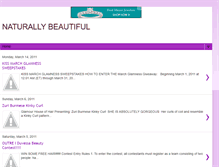 Tablet Screenshot of naturallybeaut-ful.blogspot.com