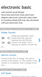 Mobile Screenshot of electronic-basic.blogspot.com