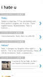 Mobile Screenshot of hatred-to-u.blogspot.com