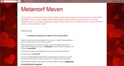 Desktop Screenshot of metamorfmaven.blogspot.com